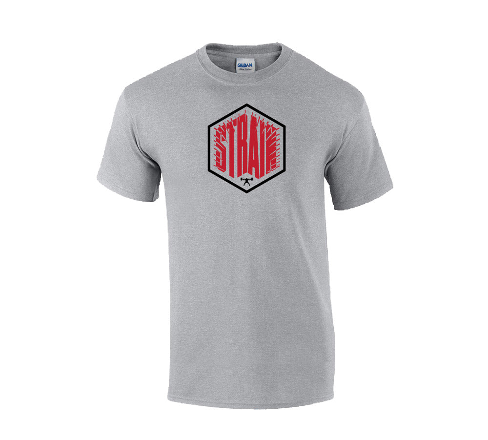 picture of elitefts Strain T-Shirt grey