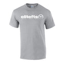 elitefts Tagline White T-Shirt grey