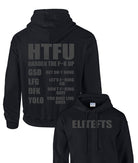 elitefts HTFU Hoodie black