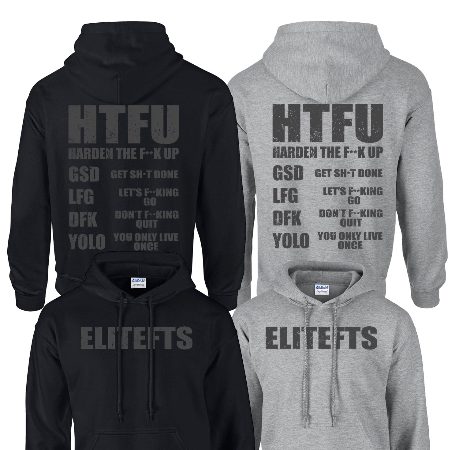 elitefts HTFU Hoodies
