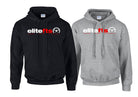 elitefts Tagline Red White Hoodie