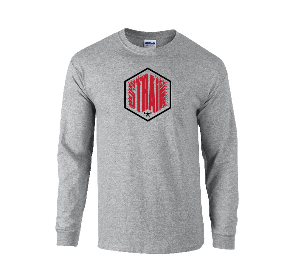 elitefts Strain Long Sleeve T-Shirt grey