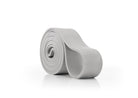 Roll of gray tape on a white background