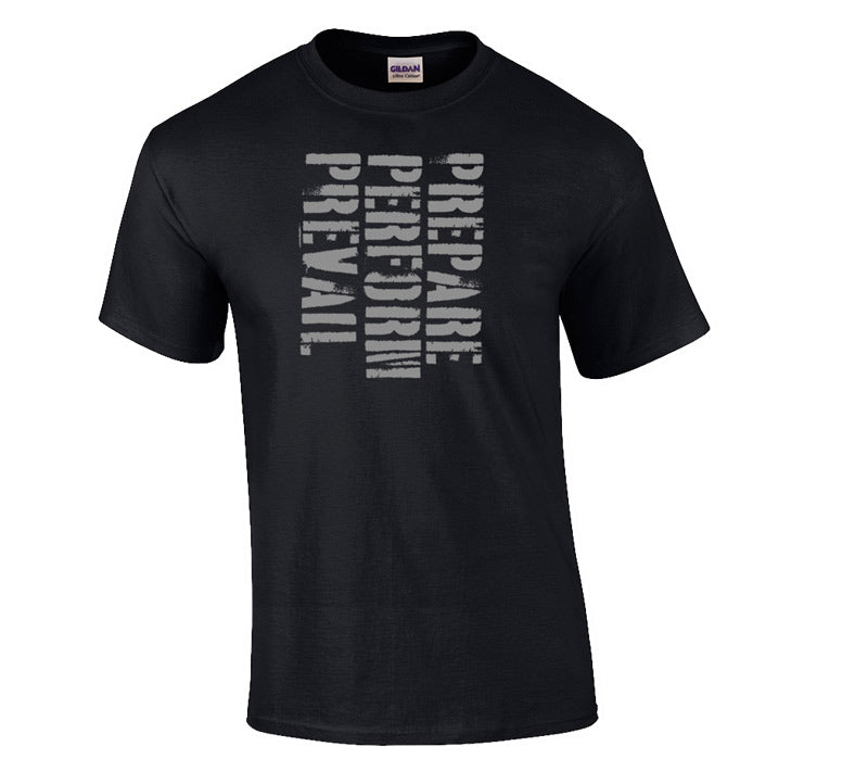 elitefts P3 Grey T-Shirt Black