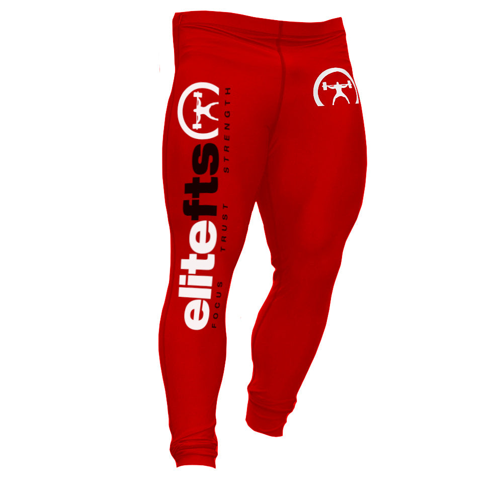 Red compression pants