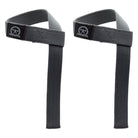 EliteFTS Cotton Wrist Straps for secure and comfortable lifting grip grey