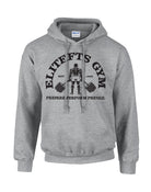 picture of elitefts Gym Shirt Hoodie grey