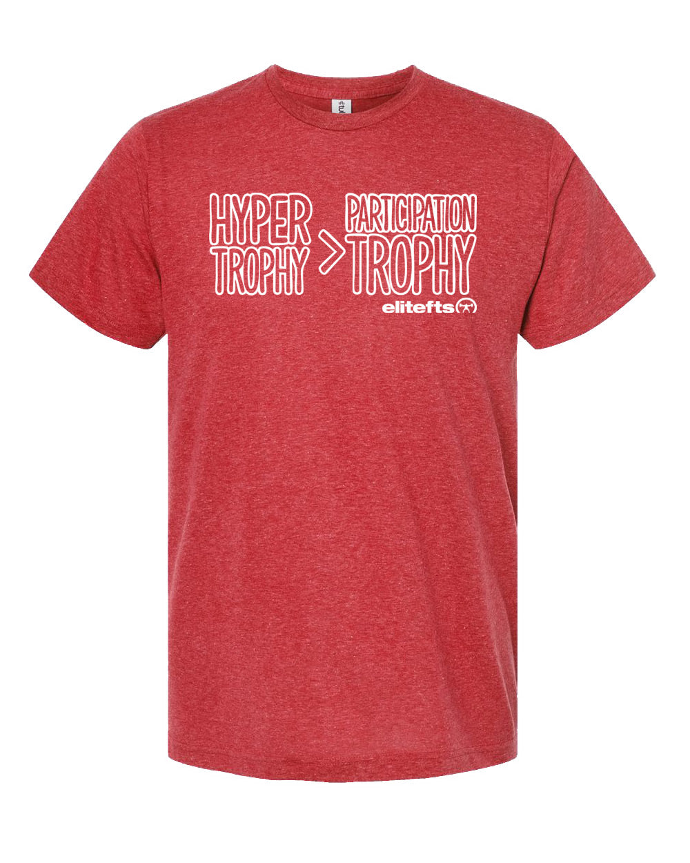 elitefts Hyper Trophy>Participation Trophy Premium T-Shirt red