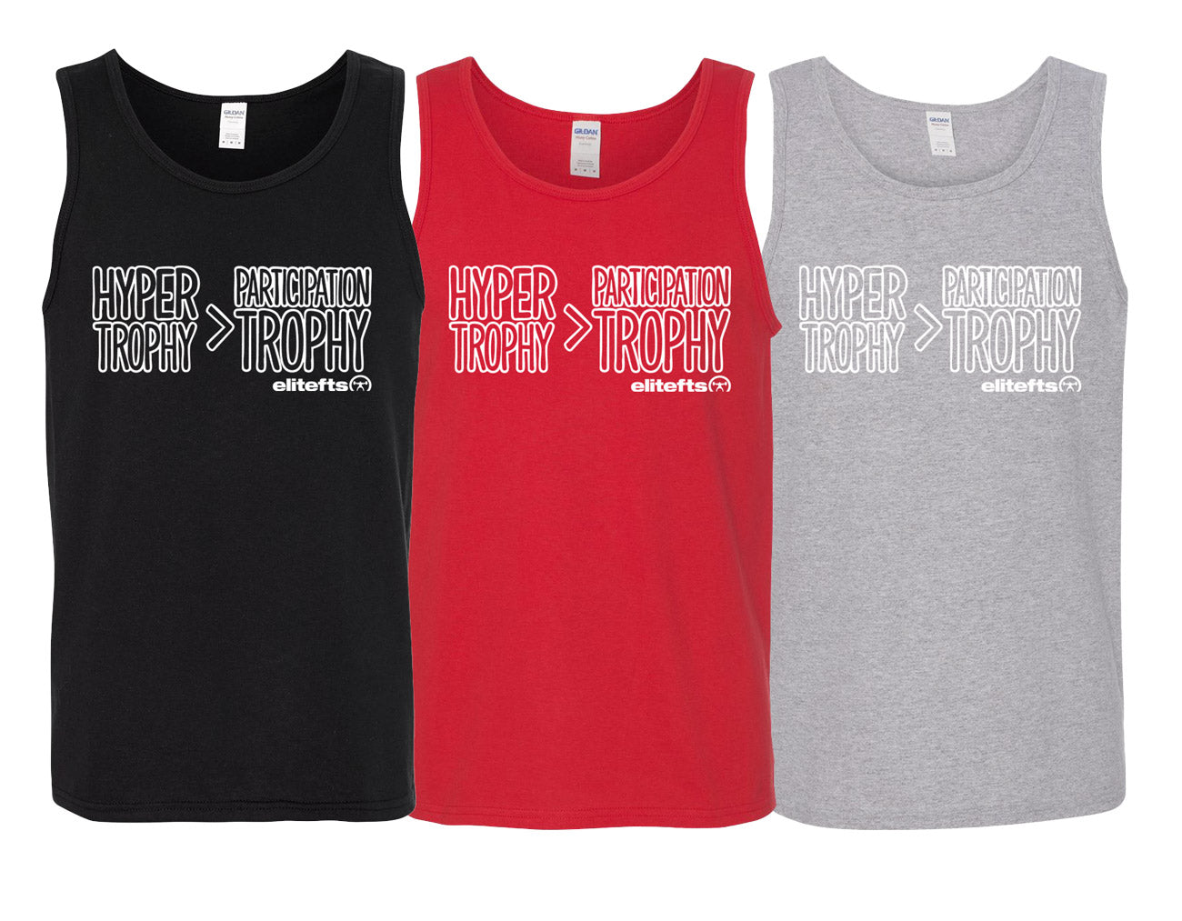 elitefts Hyper Trophy>Participation Trophy Tank Top