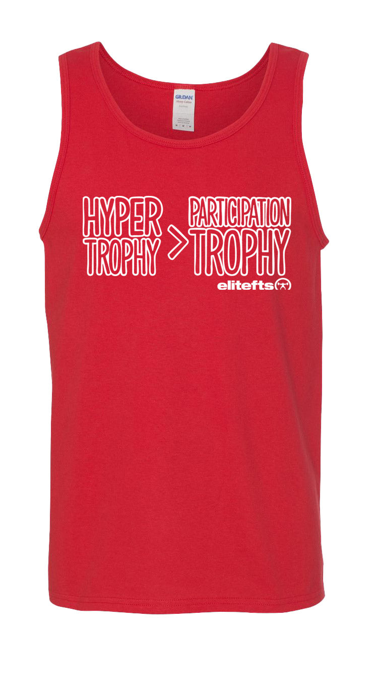 elitefts Hyper Trophy>Participation Trophy Tank Top red