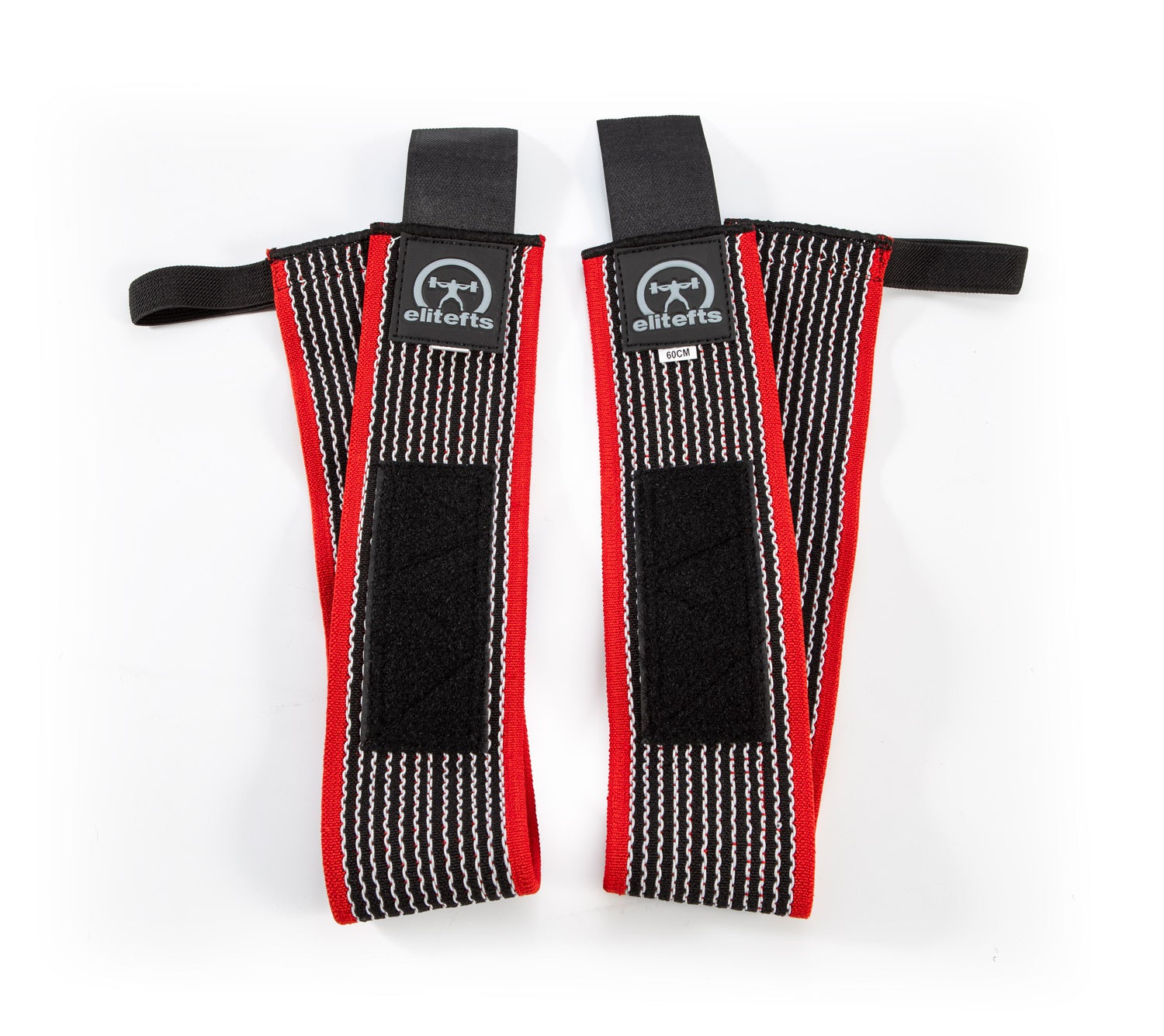 picture of elitefts Inferno Wrist Wraps laid out