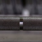 ELITEFTS IRON COWBOY POWER BAR knurling close up