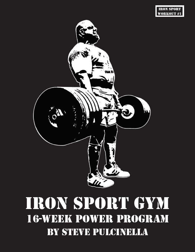 picture of Iron Sport Gym 16-Week Power Program (eBook) 