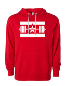 elitefts Iron Star Lightweight Hoodie Red