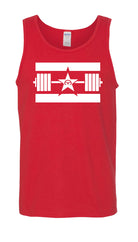 elitefts Iron Star Tank Top red