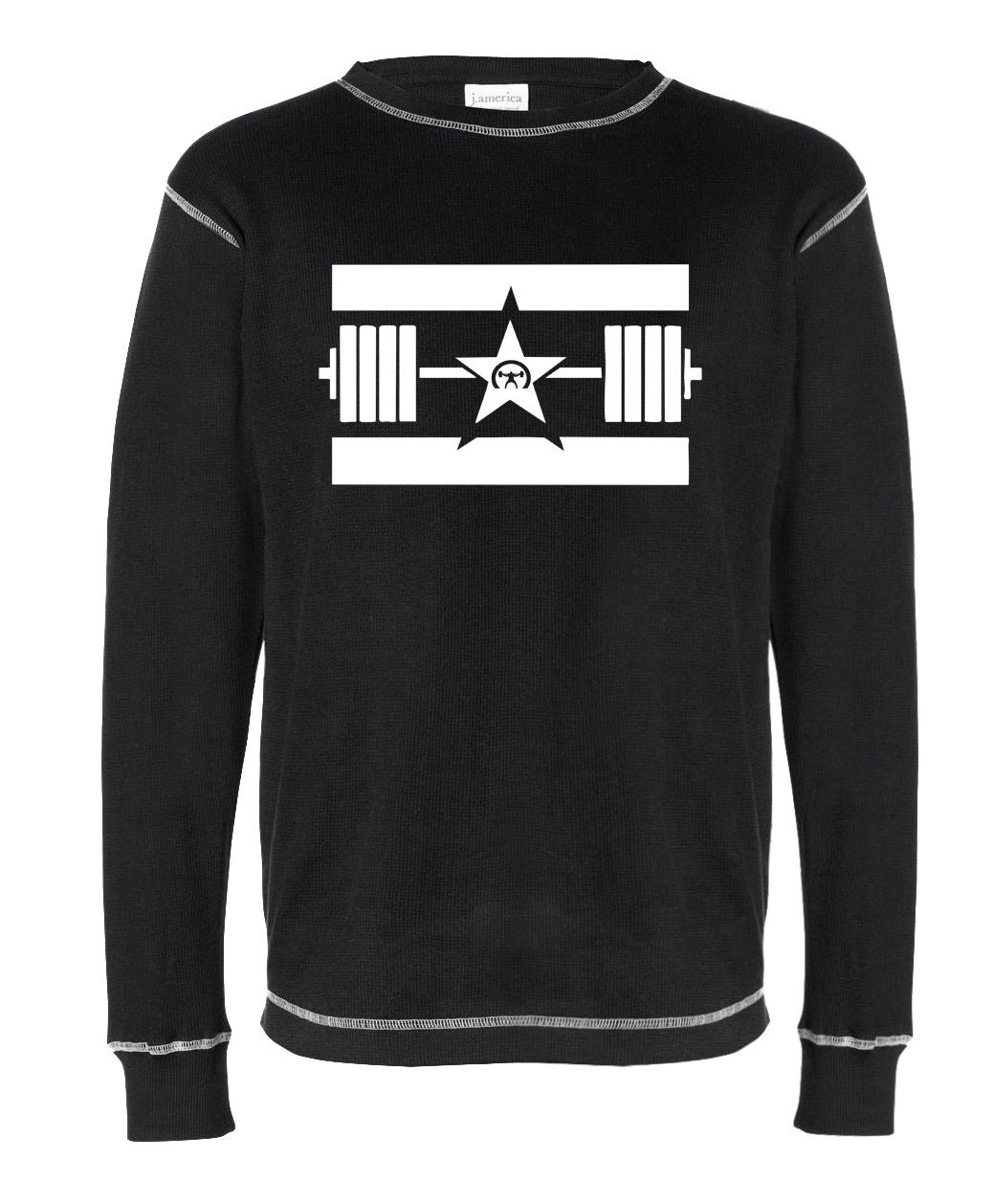 elitefts Iron Star Thermal Long Sleeve Shirt black