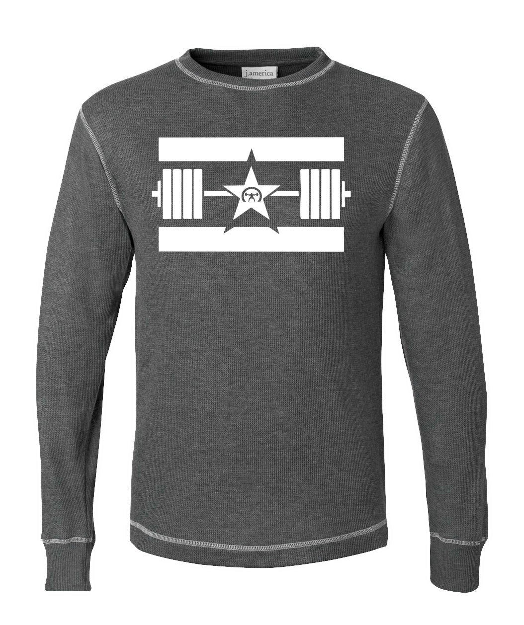 elitefts Iron Star Thermal Long Sleeve Shirt grey