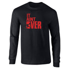 picture of elitefts It Aint Over Long Sleeve T-Shirt black