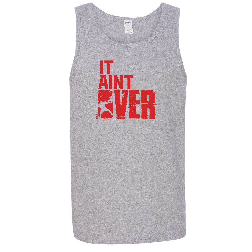  with the "It Ain't Over" decal on the chest