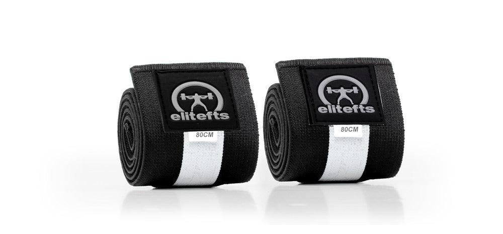 EliteFTS Krait Heavy Wrist Wraps for powerlifting and max effort support