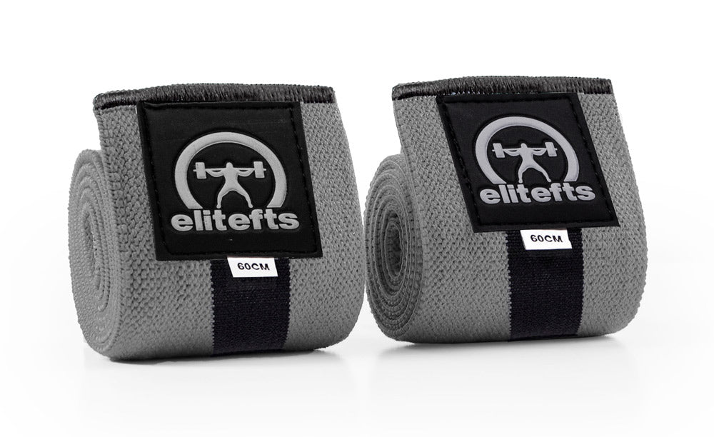 EliteFTS Krait Heavy Wrist Wraps for powerlifting and max effort support