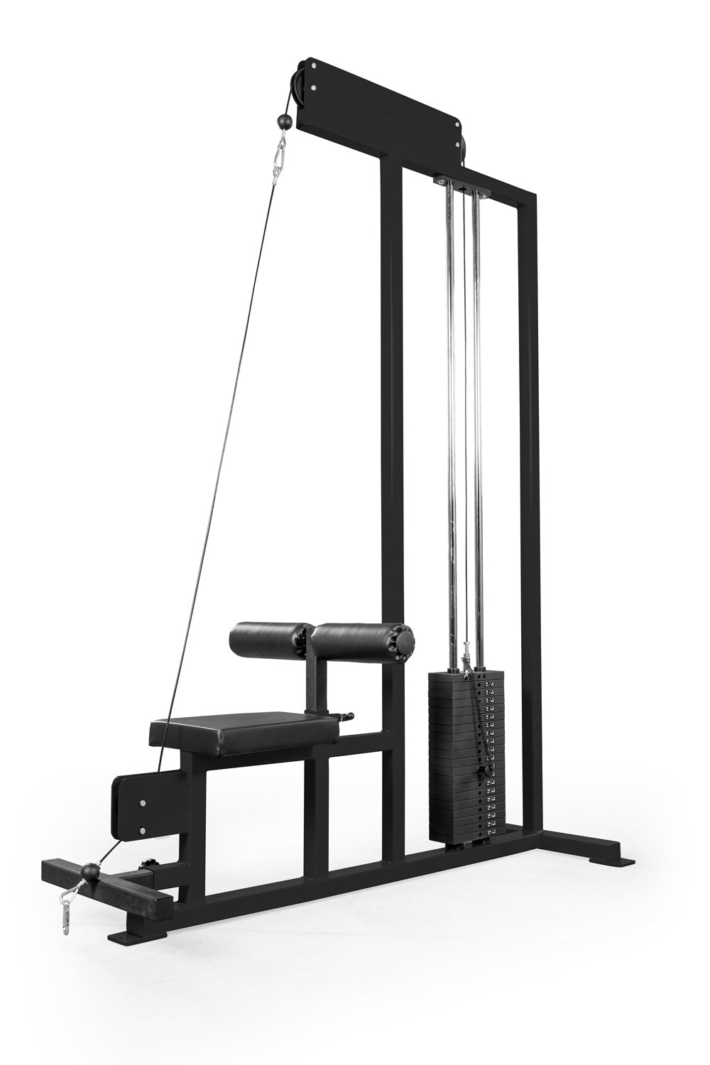 EliteFTS Scholastic Selectorized Lat Pulldown & Low Row – Heavy