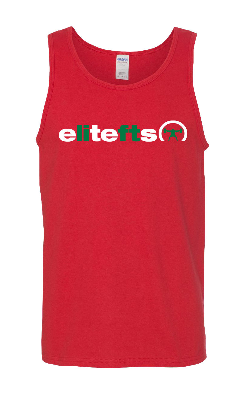 elitefts Lift Green Tank Top red