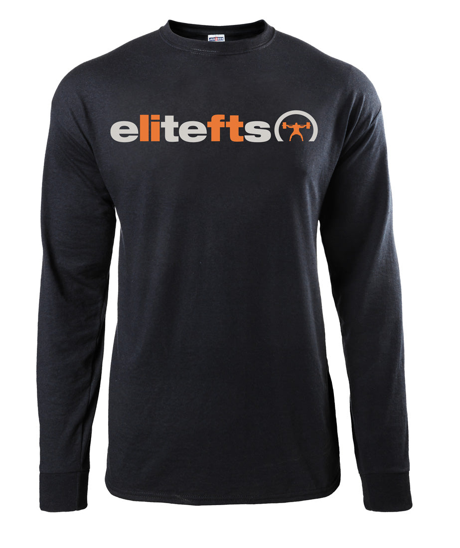 elitefts Lift Orange Long Sleeve T-Shirt