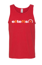 elitefts Lift Orange Tank Top red