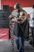 picture of grenade balls hooked to chains