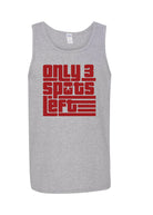 elitefts Only 3 Spots Left Tank Top grey