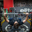 lifter benching with elitefts power bar