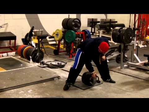  ARM BARBELL ROWS WITH ELITEFTS MEADOWS core blaster ROW HANDLE video