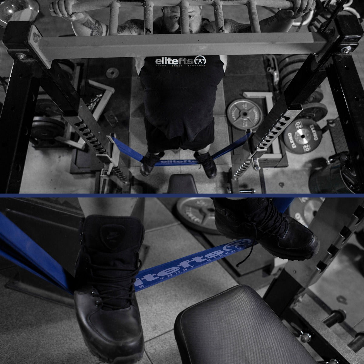 EliteFTS Pro Strong Resistance Band for max power and strength training