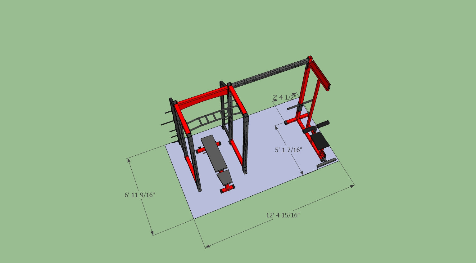 elitefts Quick Ship Lat Pulldown Rack Combo-all-groups
