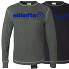 picture of Royal Blue Tagline thermal T-shirt