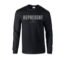 elitefts represent long sleeve t-shirt black