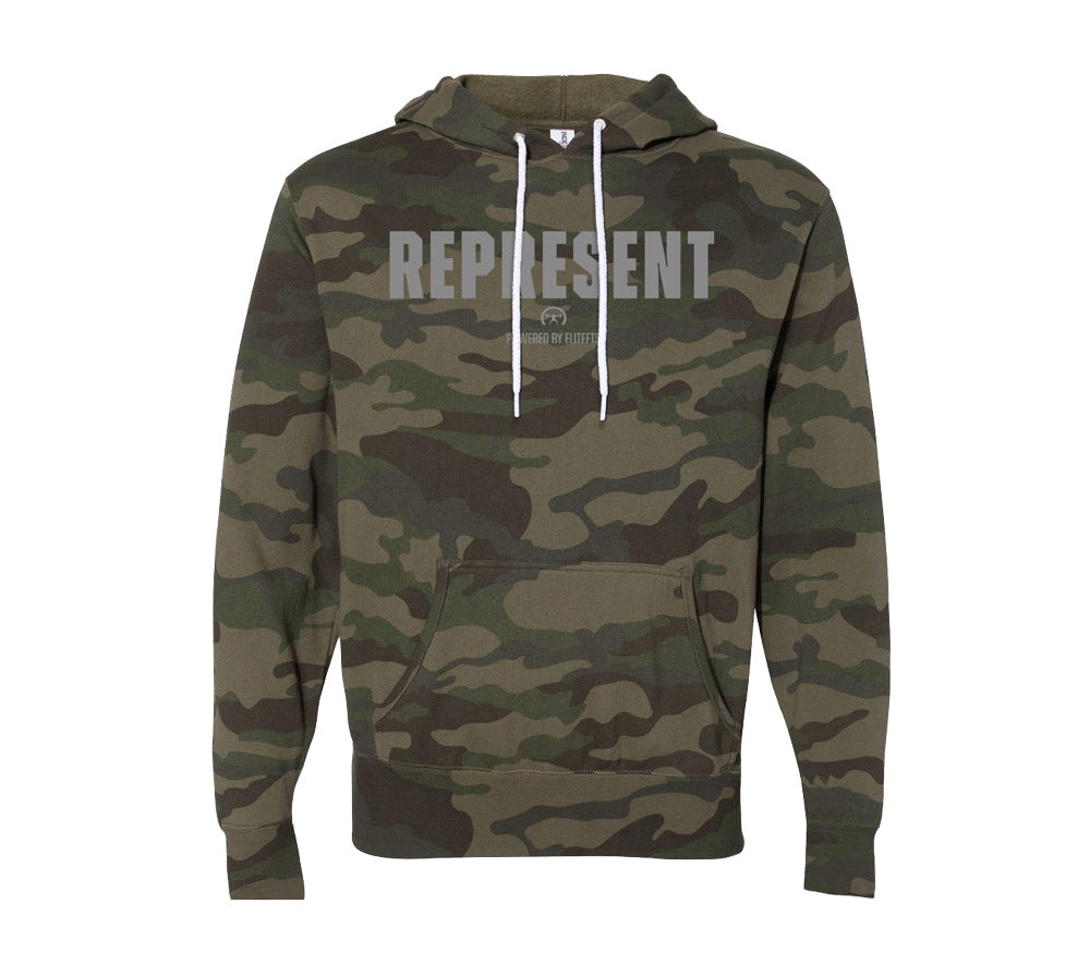 elitefts represent lightweight hoodie camo
