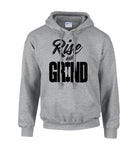 picture of elitefts Rise and Grind Hoodie GREY