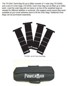 picture of powermax outer sand bag description