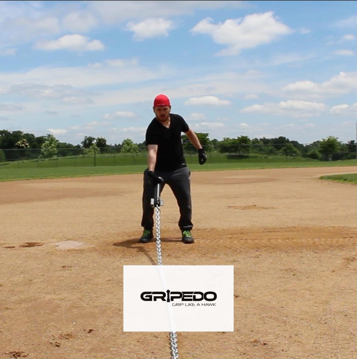 picture of gripedo ball handle in use