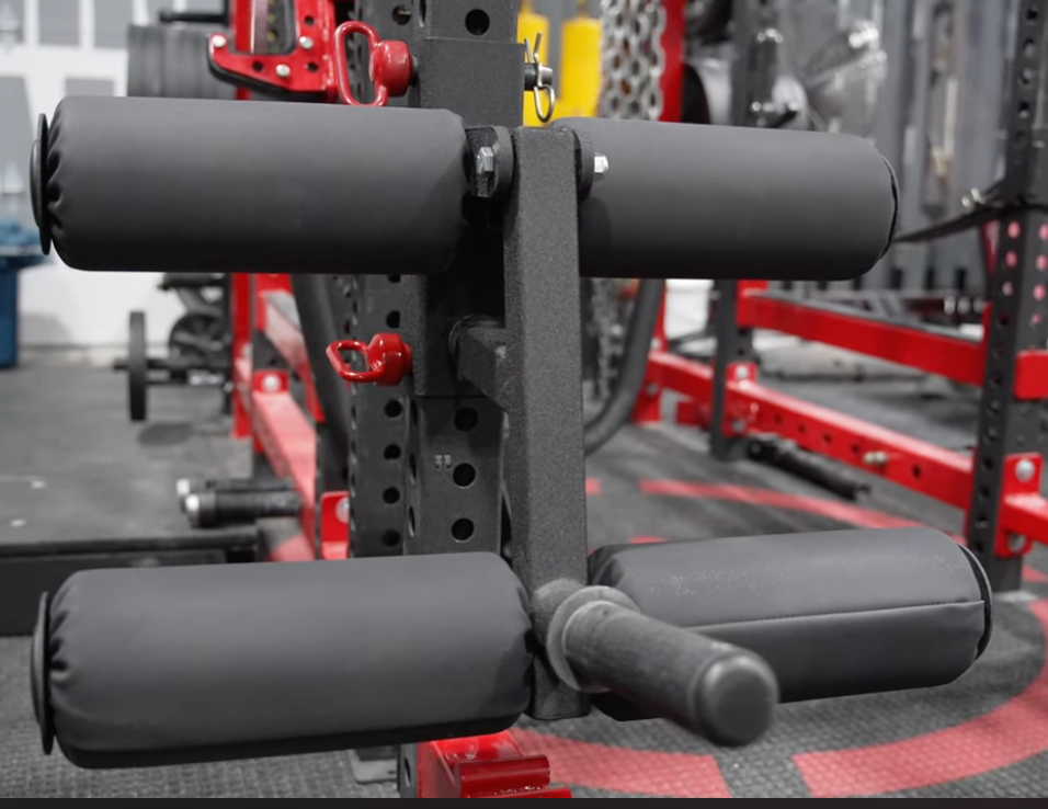 Standing Leg Curl Attached To Rack