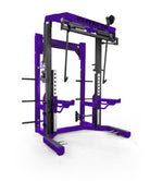 Purple mono-lift with black attachments