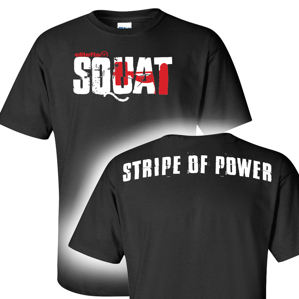 elitefts Stripe of Power T-Shirt Black