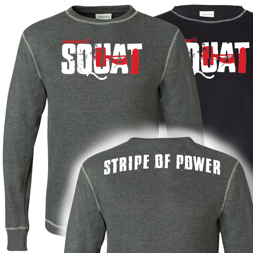 picture of Stripe of Power thermal T-shirts