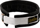 SPUD MEN'S DEADLIFT BELT 3 PLY BLACK/WHITE