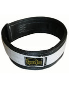 SPUD MEN'S DEADLIFT BELT 2 PLY BLACK/WHITE