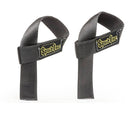 Pair of black wrist straps with 'Sunline' branding on a white background