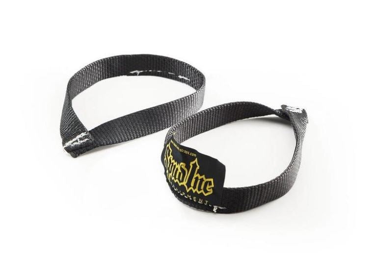 SPUD OLYMPIC LIFTING STRAP BLACK PAIR