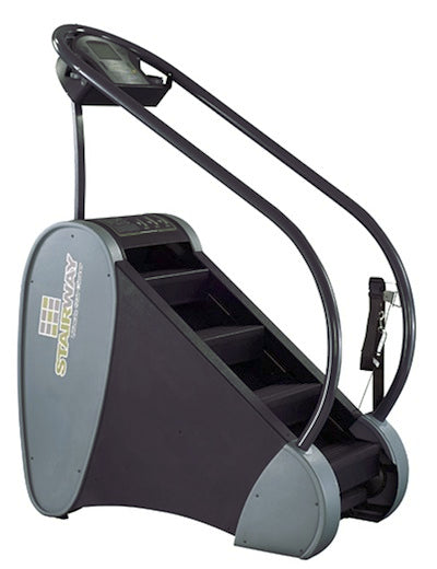 Stairway stair climber machine on a white background